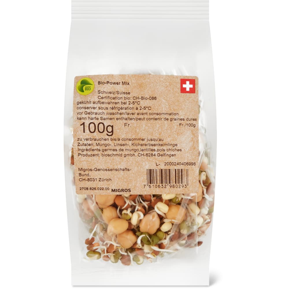 Migros Bio Powermix Sprossen