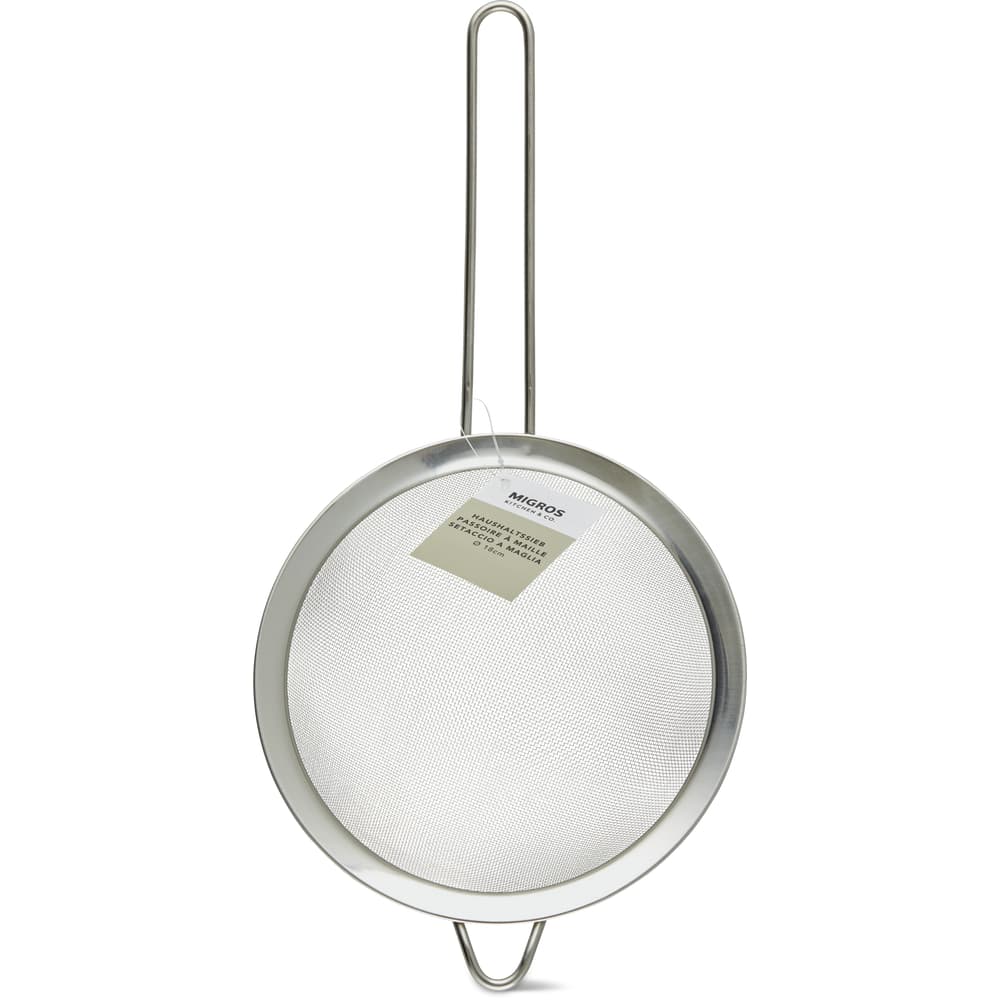 Migros Kitchen & Co. Haushaltssieb Edelstahl, Ø 18cm