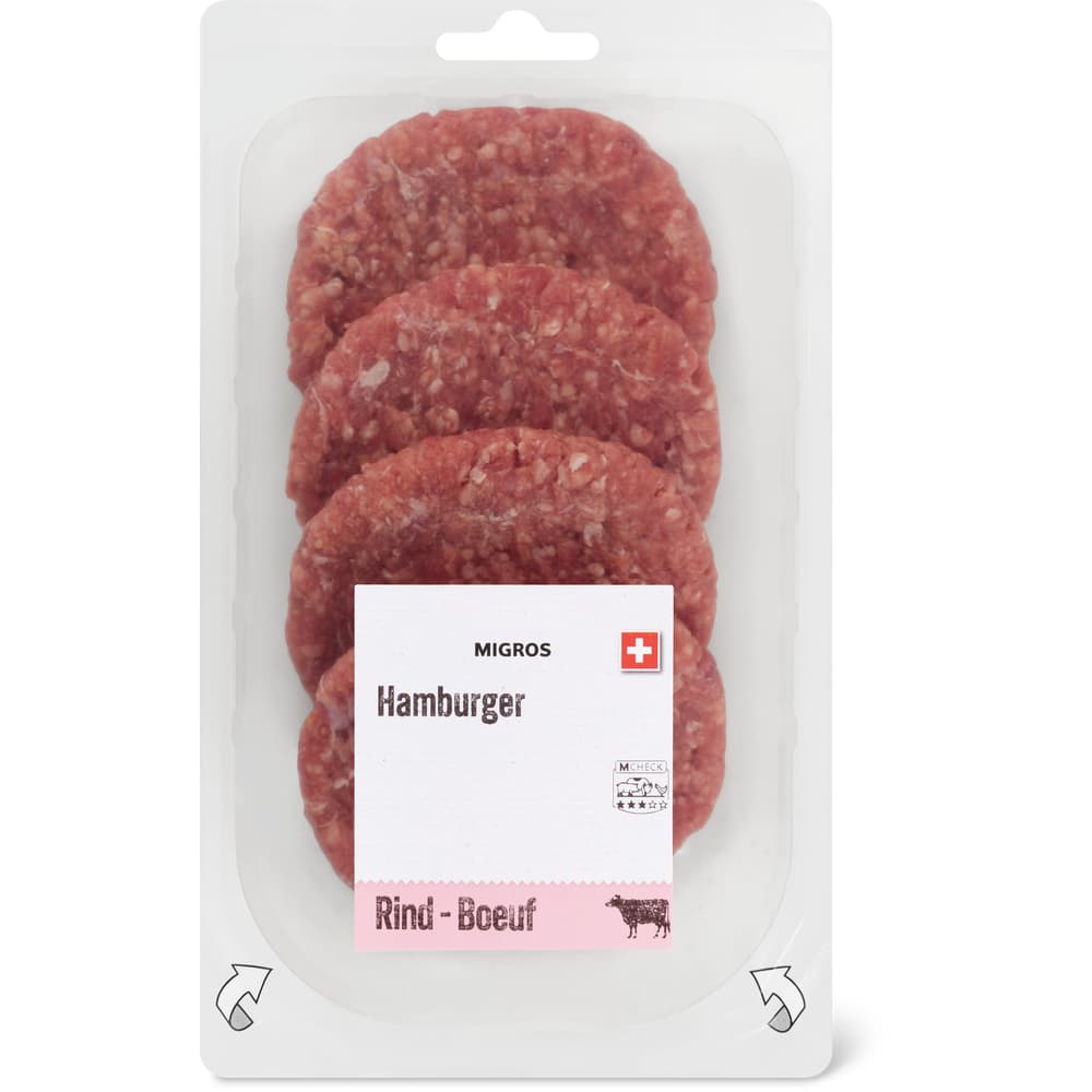 Migros Rind Burger Classic