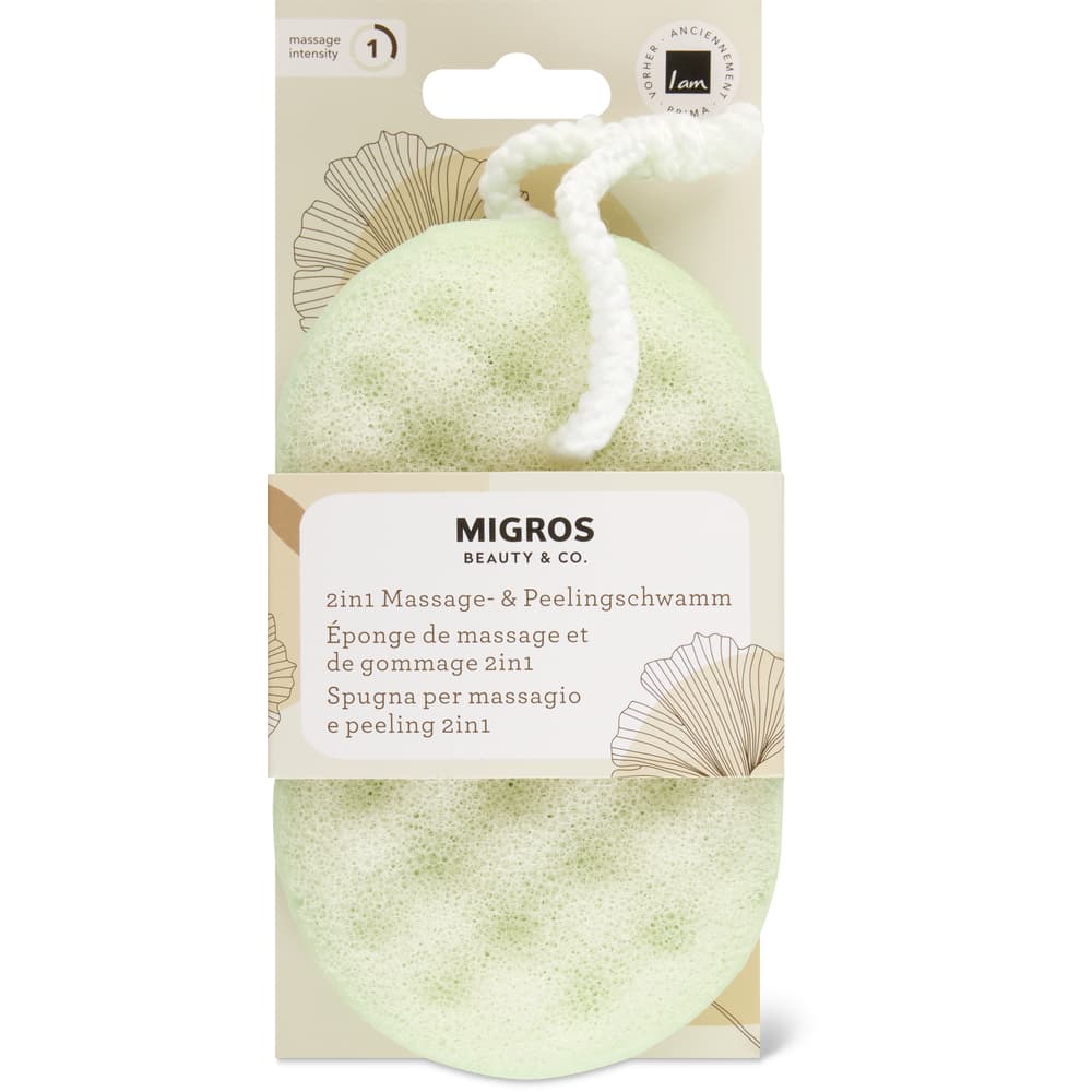 Migros Beauty & Co. Schwamm 2in1