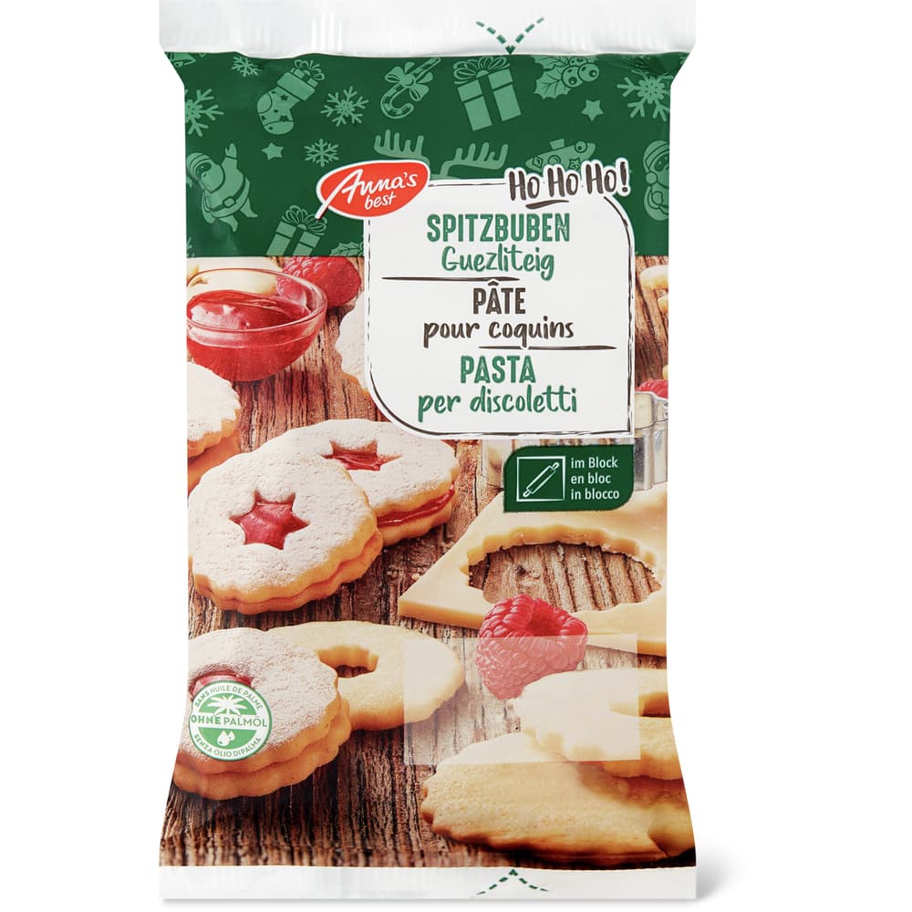 Anna's Best Spitzbuben-Teig im Block