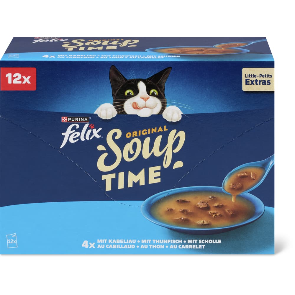Felix Soup Kabeljau, Thunfisch und Scholle