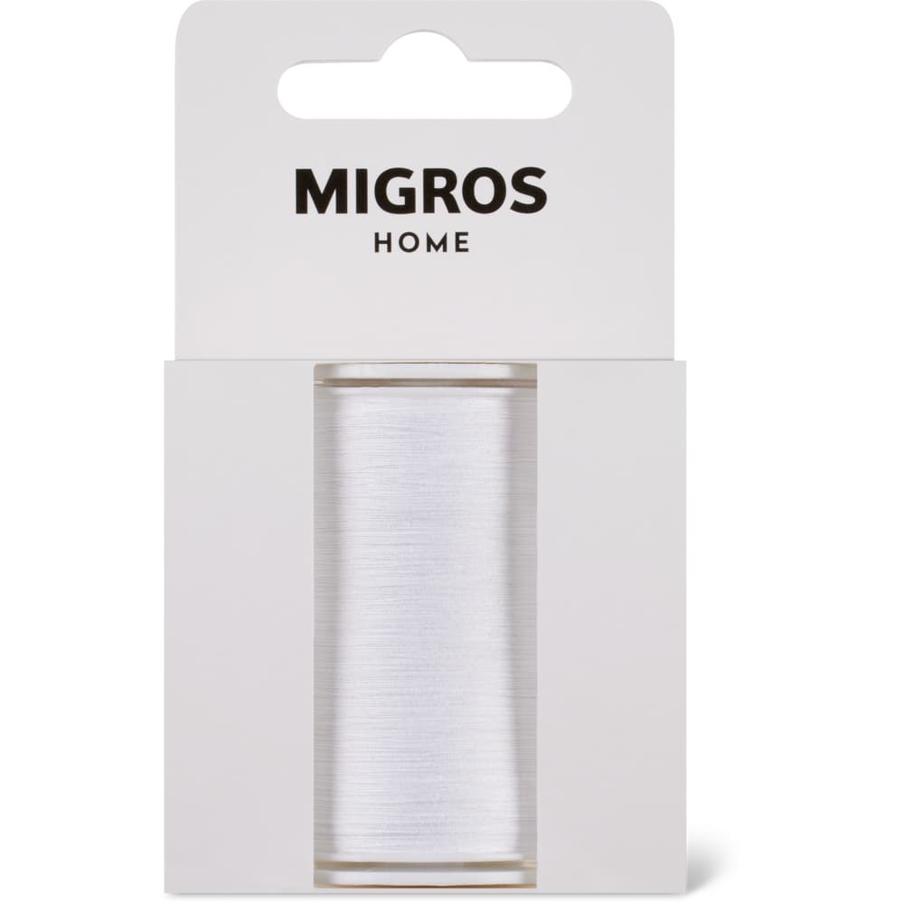 Migros Home Nähmaschinengarn Weiss, Baumwolle