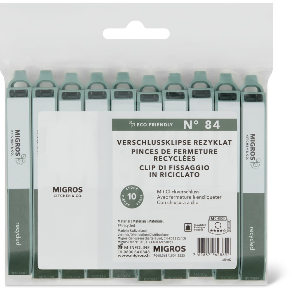 Migros Kitchen & Co. Verschlussklips Rezyklat