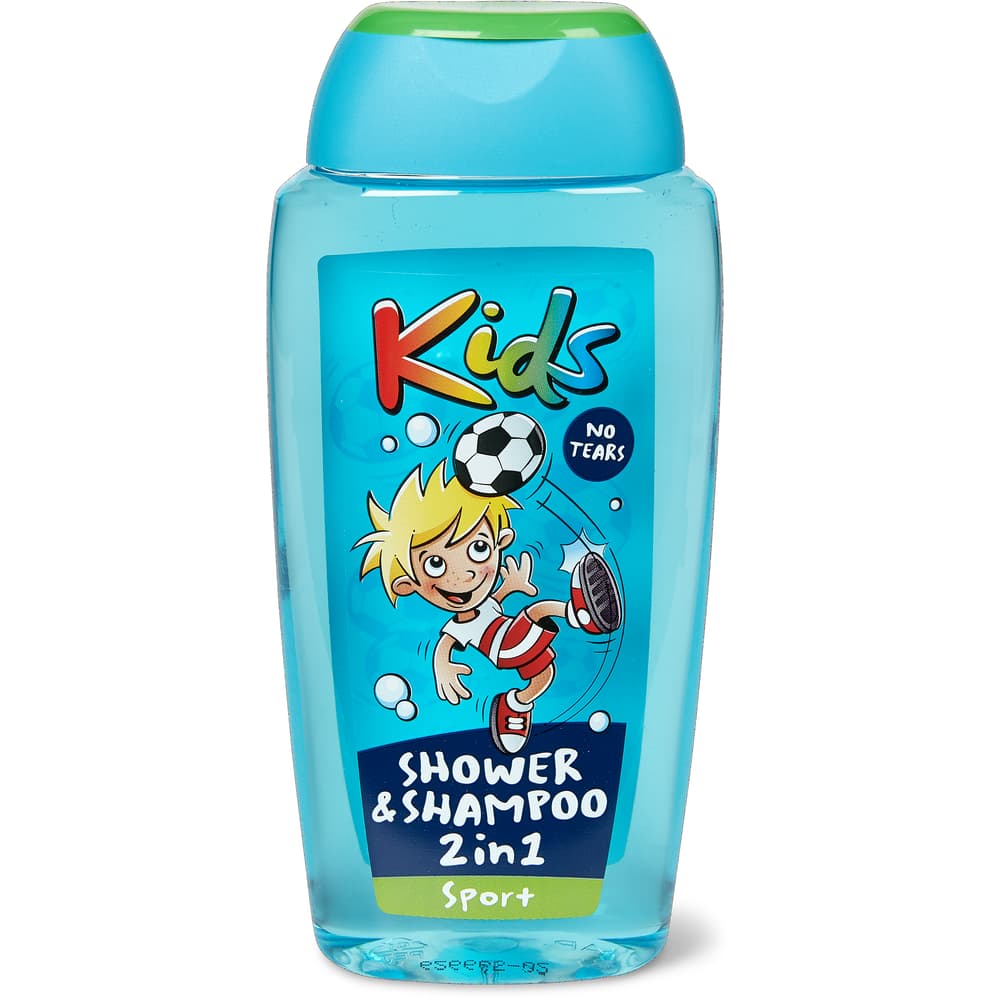 Kids Shampoo und Duschgel für Kinder Sport