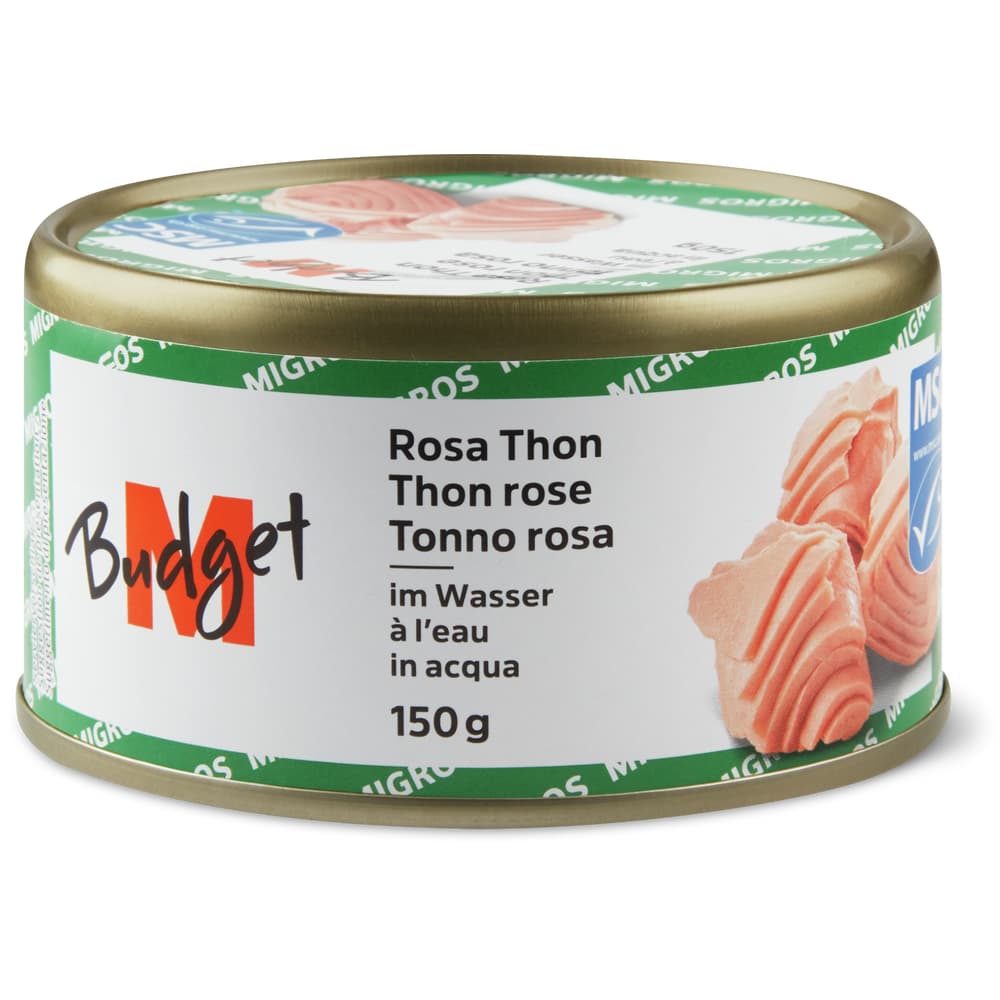 M-Budget MSC Rosa Thunfisch in Wasser