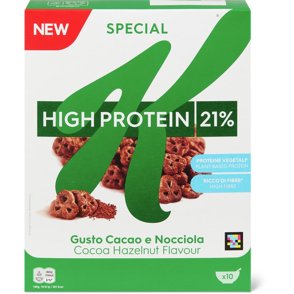 Kellogg's Special K Mehrkorn-Blütenblatt-Mischung Kakao Haselnuss