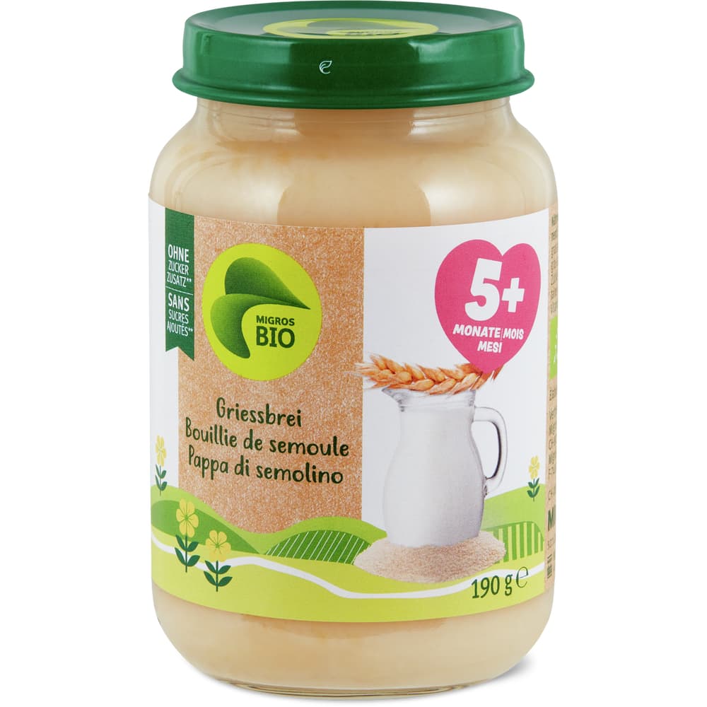 Migros Bio Grießbrei Ab 5 Monaten