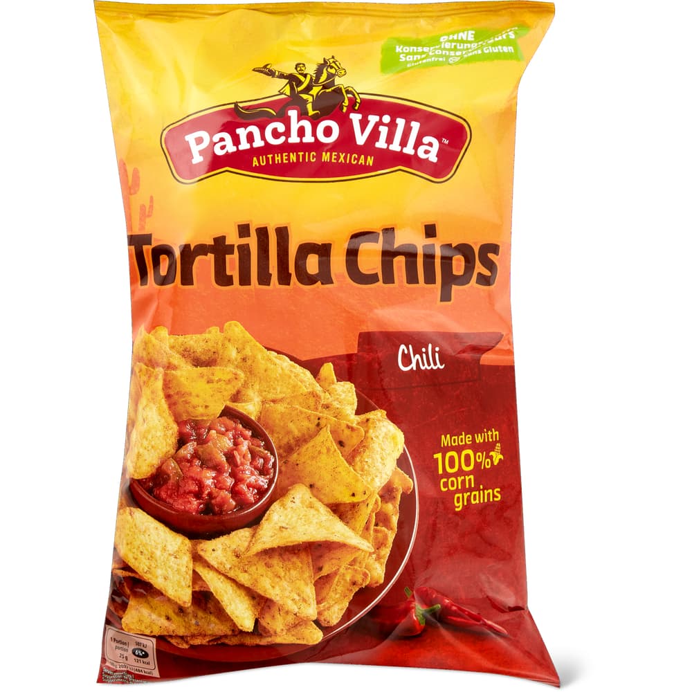 Pancho Villa Tortilla Chips Chili