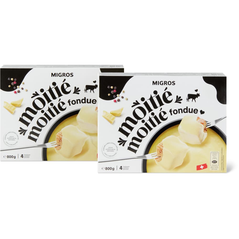 Migros Fondue Moitié-Moitié