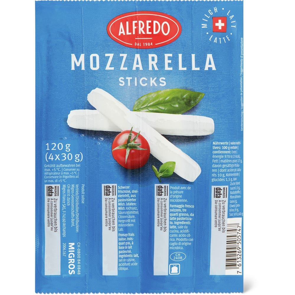 Alfredo Classico Mozzarella Sticks