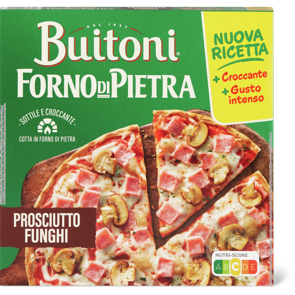 Buitoni Forno di Pietra Pizza Schinken und Pilzen