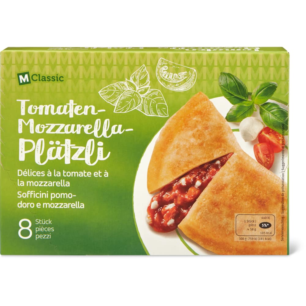 M-Classic Tomaten-Mozzarella Plätzli
