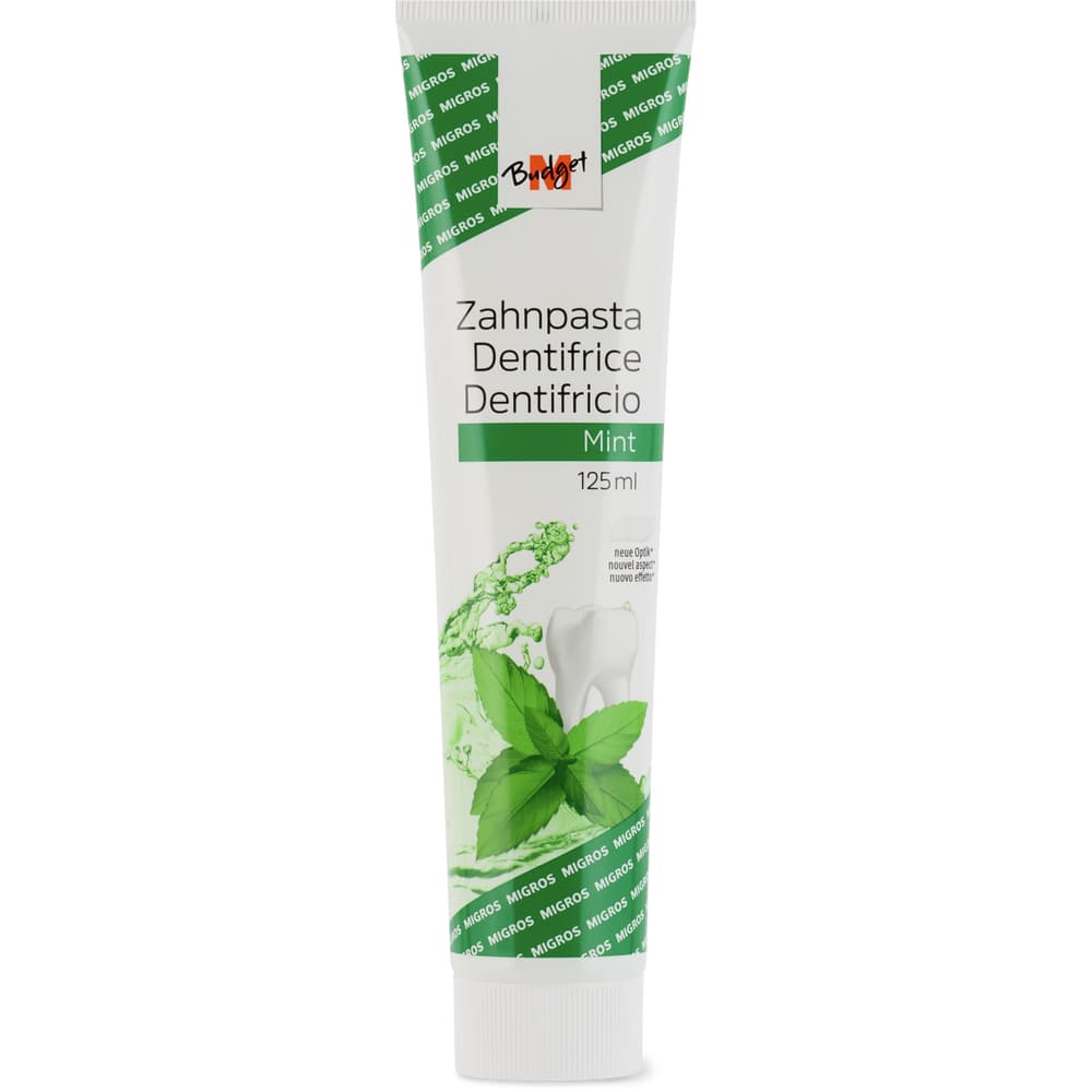 M-Budget Zahnpasta Minze
