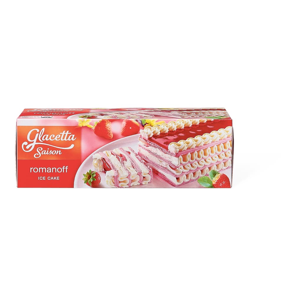 Glacetta Saison Glacecake Romanoff