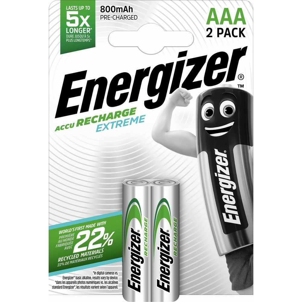 Energizer Akkus Extreme AAA 800mAh