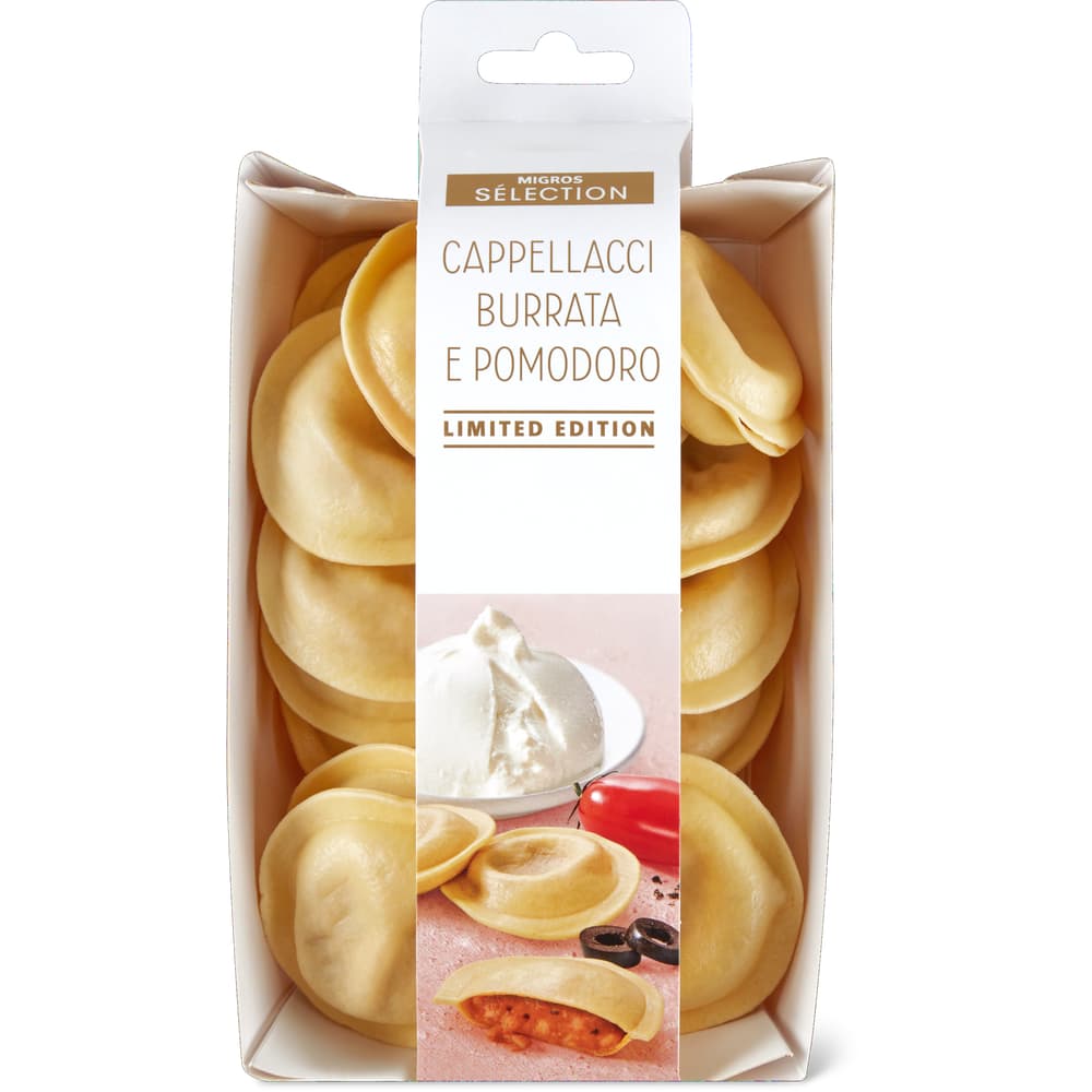 Sélection Cappellacci Burrata e Pomodoro