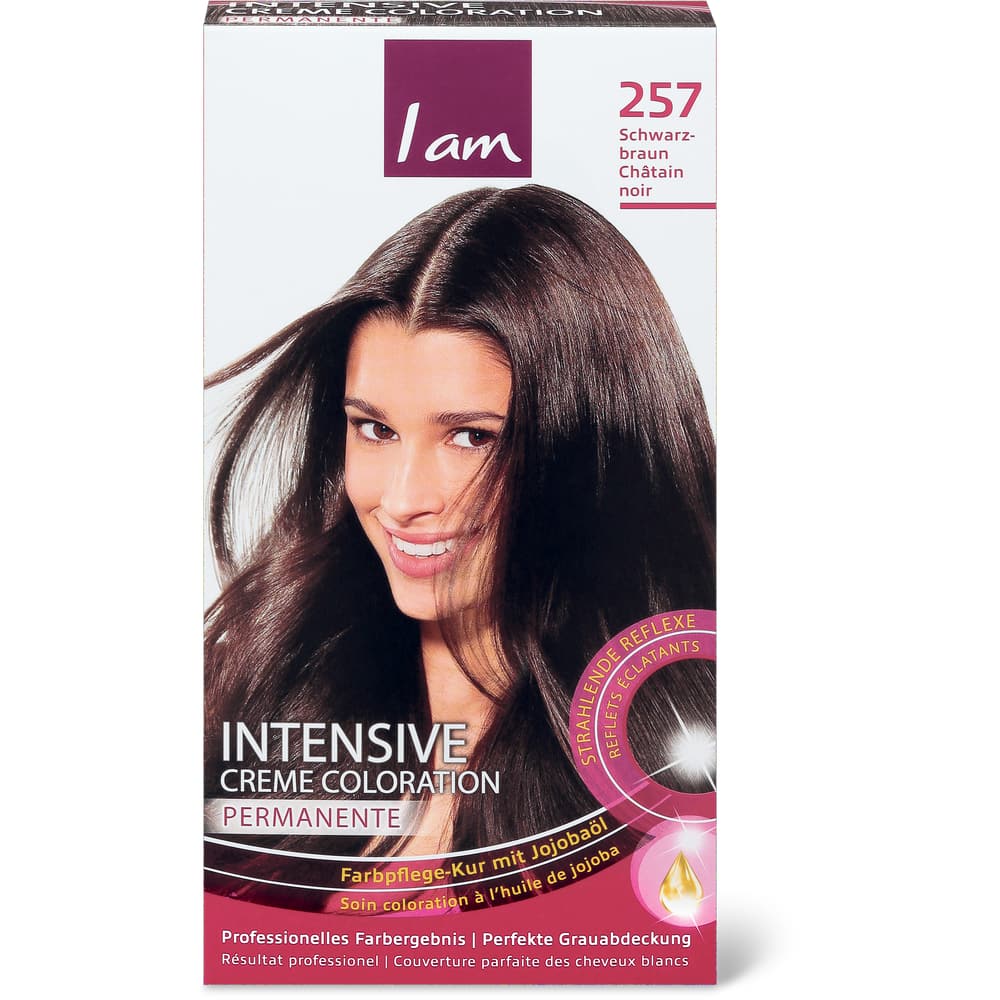 I am Dauerhafte Haarfarbe 257 Schwarzbraun
