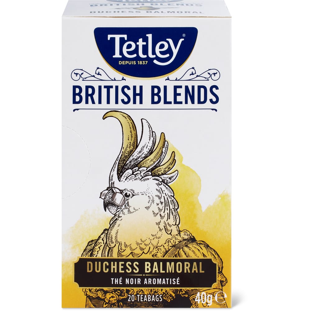 Tetley British Blends Schwarztee Vanille
