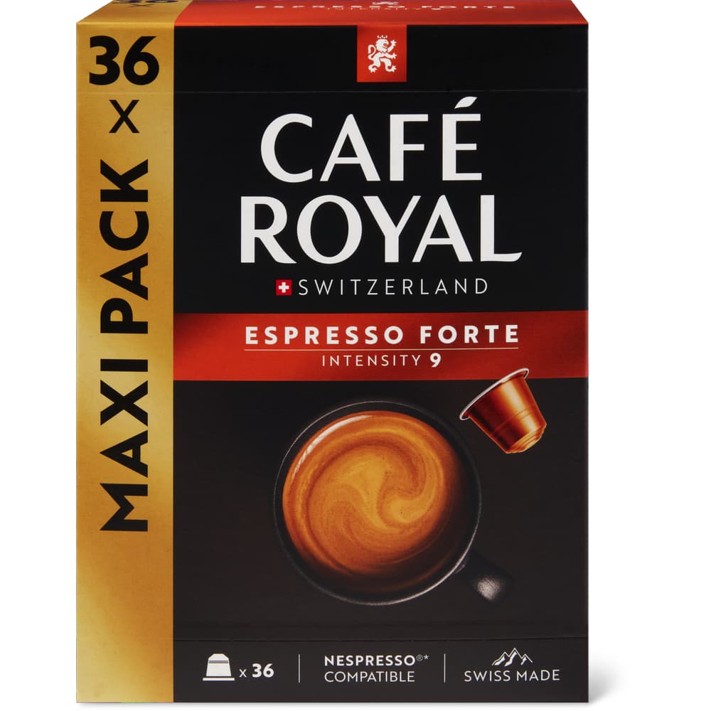Café Royal Kaffee-Kapseln aus Aluminium Espresso - Intensität 6/10