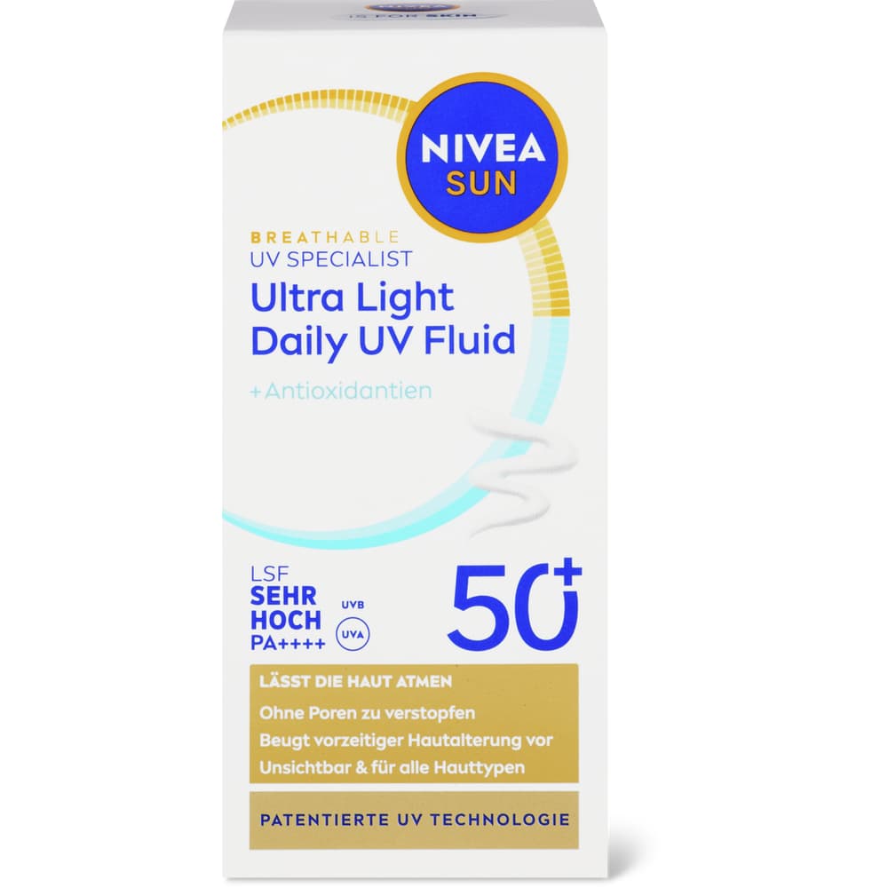 Nivea Sun Ultra Light Daily UV-Fluid LSF 50+