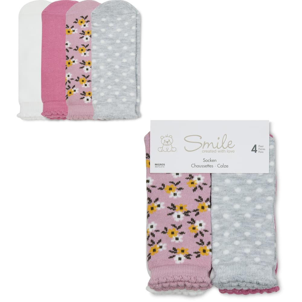 Smile Socken Verschiedene Größen