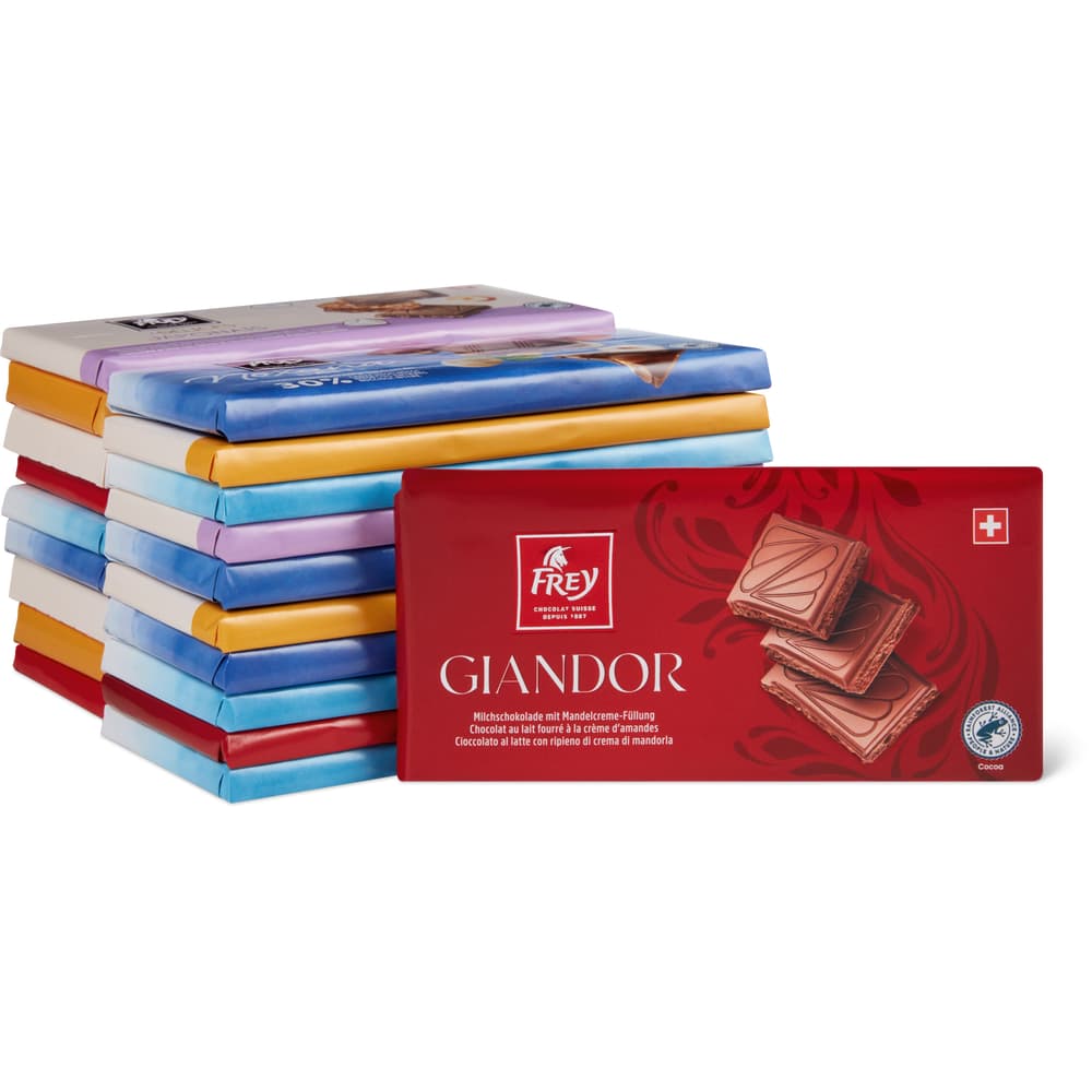 Frey Tafelschokoladen Sortiment