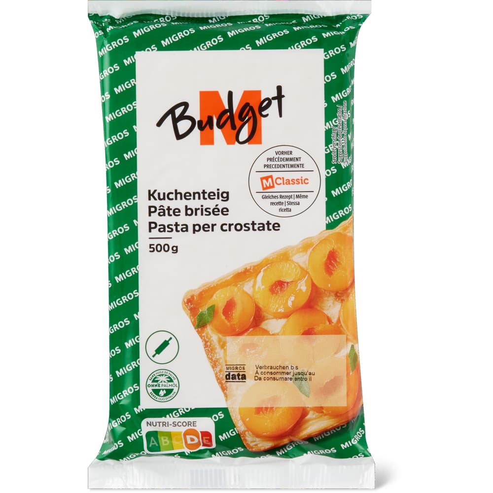 M-Budget Kuchenteig im Block