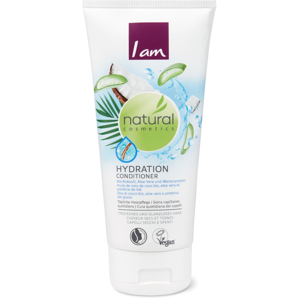 I am natural cosmetics Hydration Conditioner trockenes & glanzloses Haar