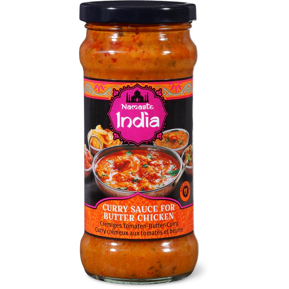 Namaste India Cremiges Tomaten-Butter-Curry Butter Chicken