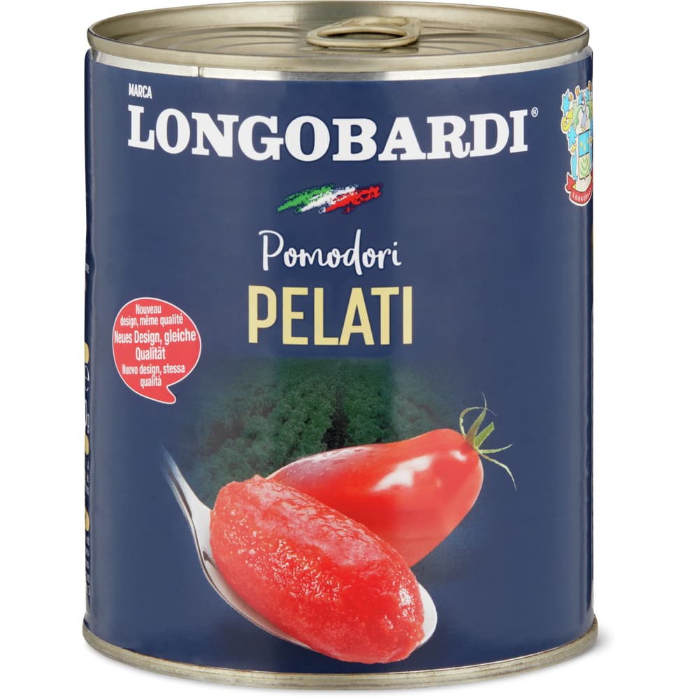 Longobardi Italienische Geschälte Tomaten