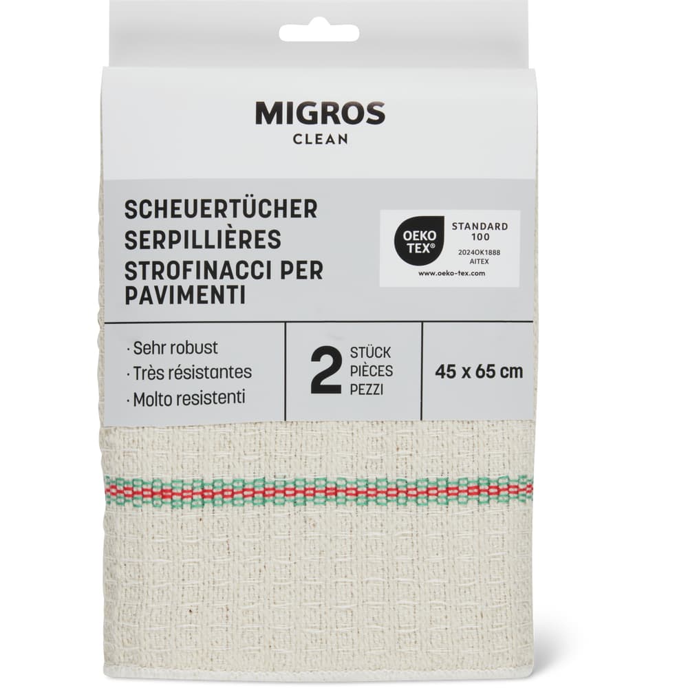 Migros Clean Scheuertücher 45 x 65cm
