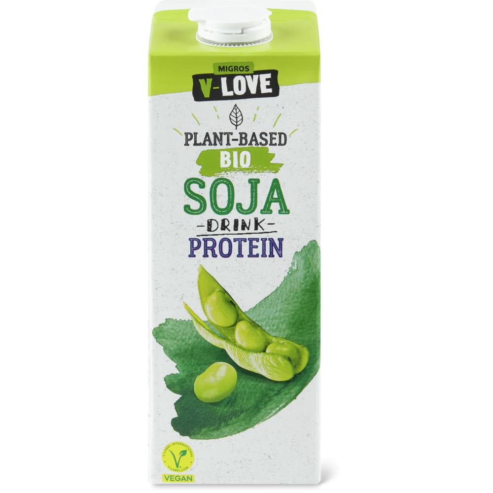 V-Love High Protein Sojadrink Protein, laktosefrei, vegan