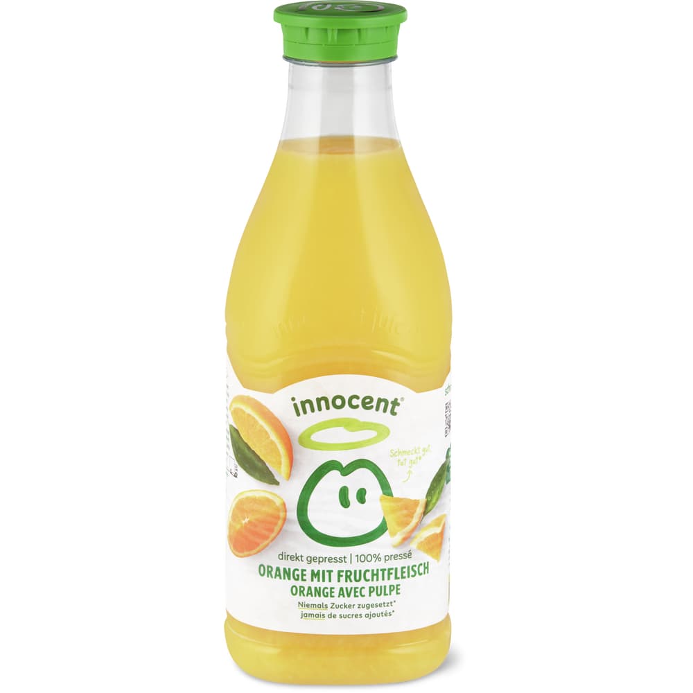 Innocent Orangensaft mit Fruchtfleisch gepresst