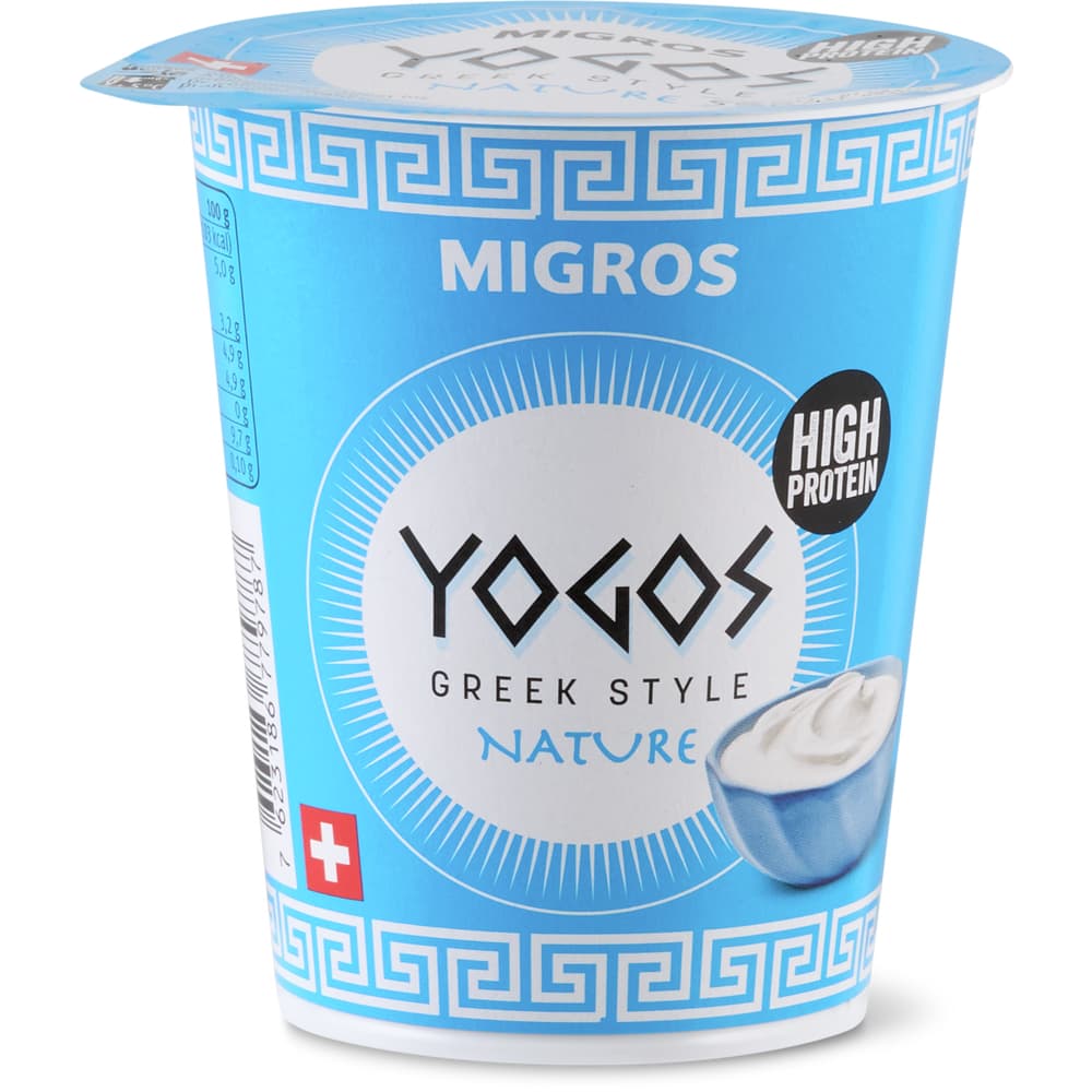 Yogos Joghurt Nature, griechischer Art, 5% Fett