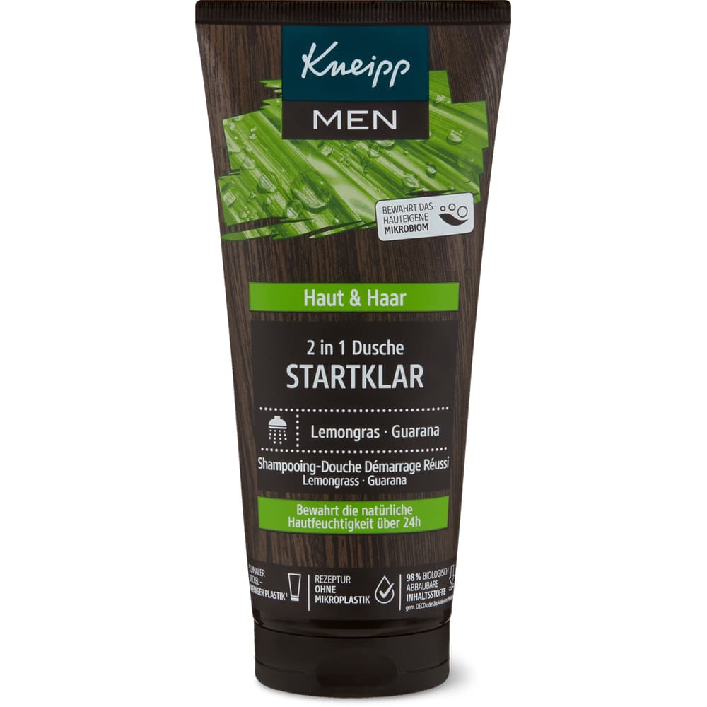 Kneipp Men Startklar 2in1 Dusche Lemongras & Guarana