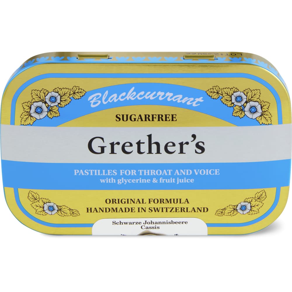 Grether's Pastillen für den Hals Schwarze Johannisbeere