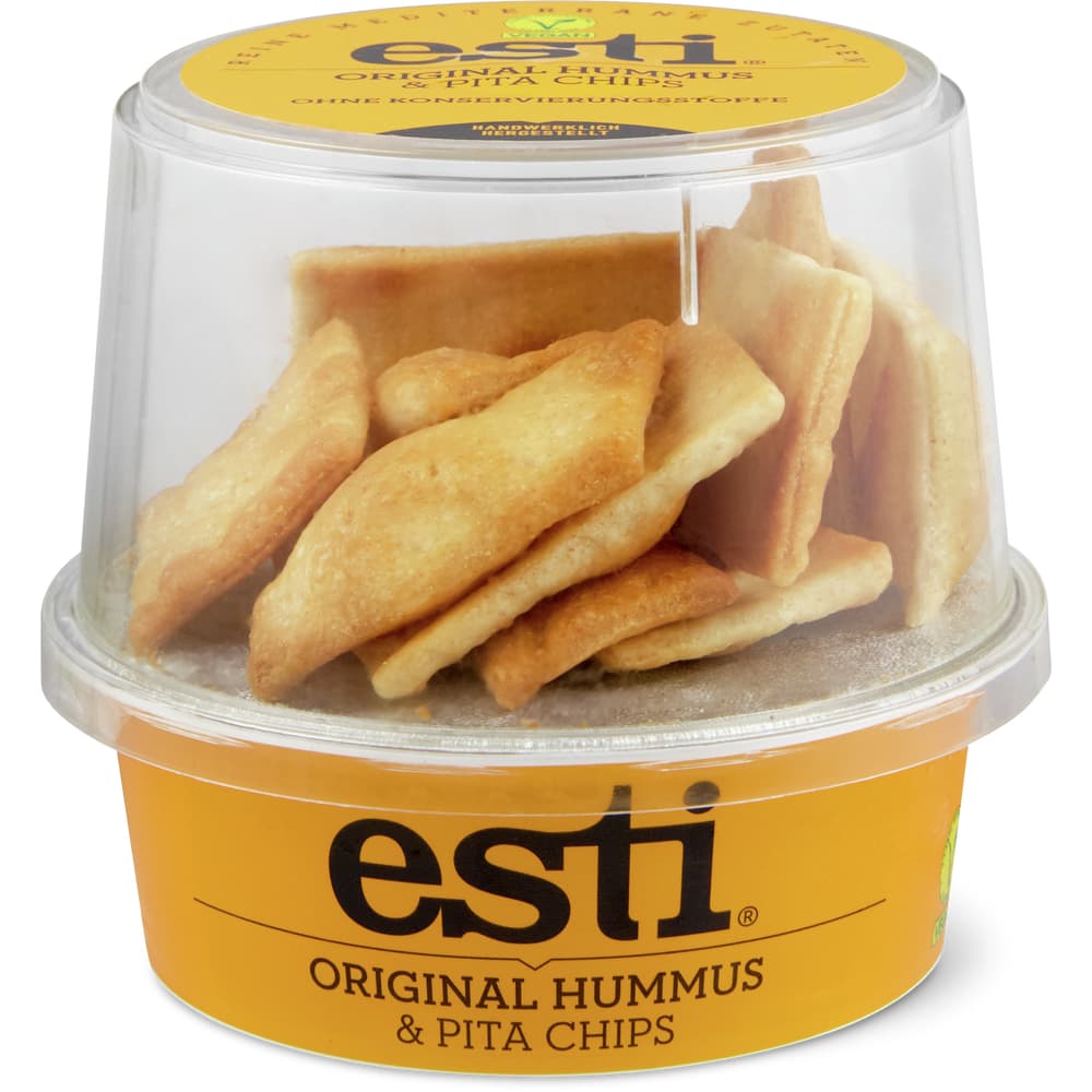 Esti Dip Cracker Original Hummus & Pita Chips