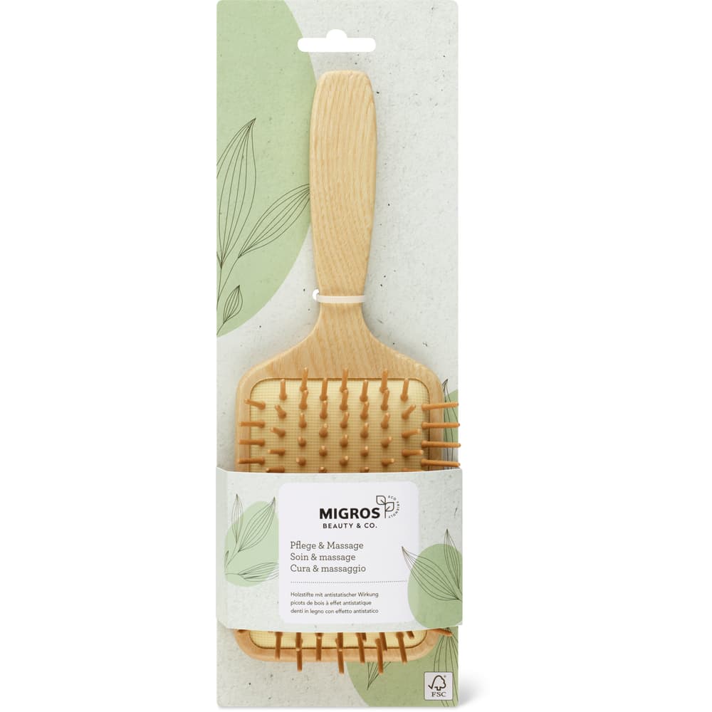 Migros Beauty & Co. Holzpaddlebürste