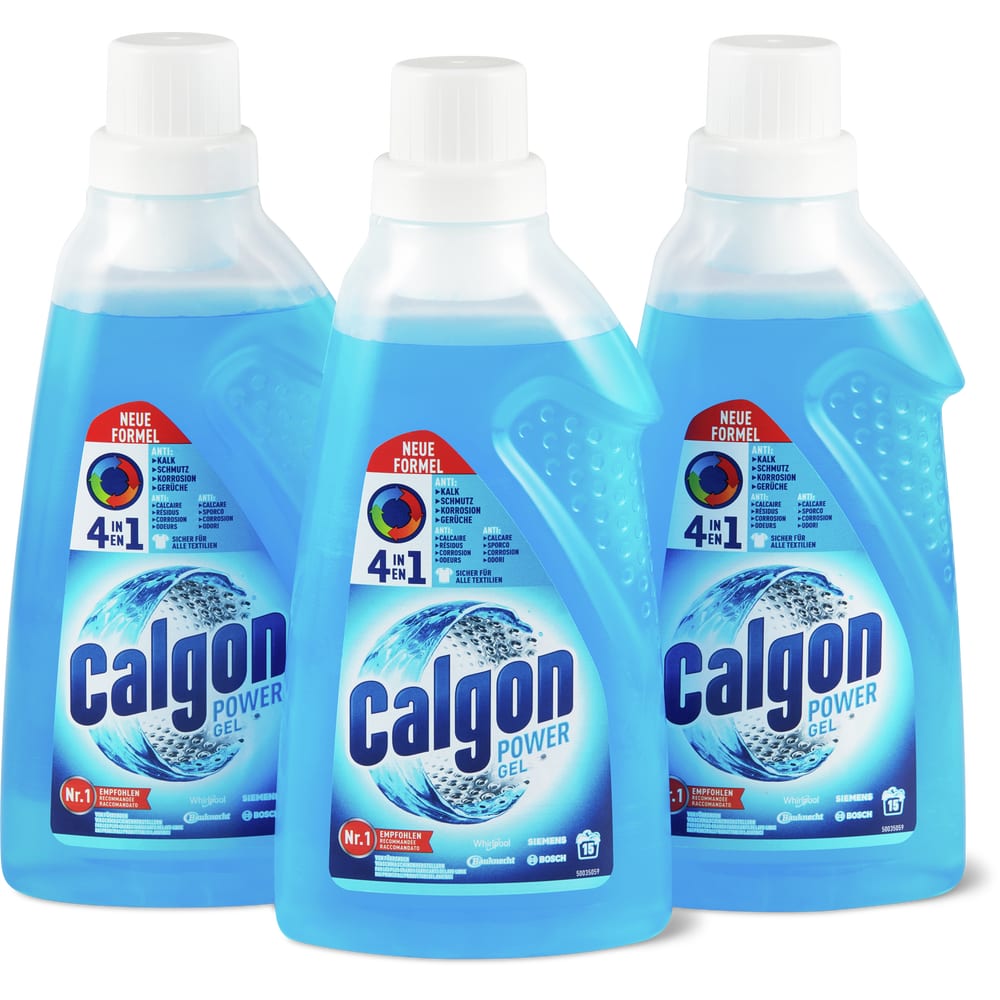 Calgon Wasserenthärter Gel 3x15 Waschgänge