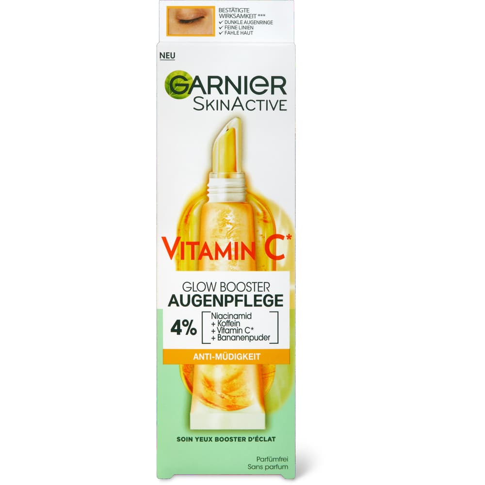 Garnier SkinActive Vitamin C Glow Booster Augenpflege