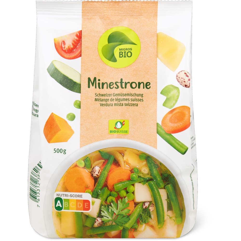 Migros Bio Schweizer Gemüsemischung Minestrone