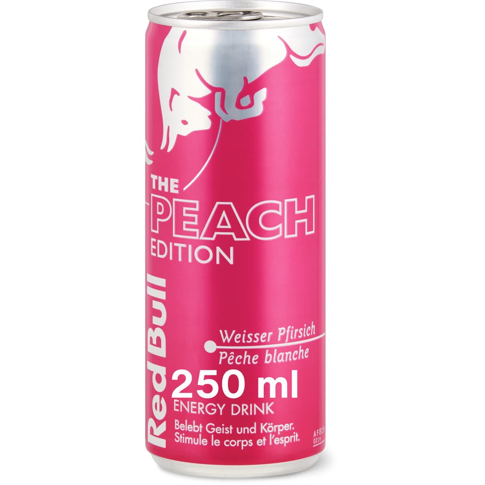 Red Bull Peach weisser Pfirsich
