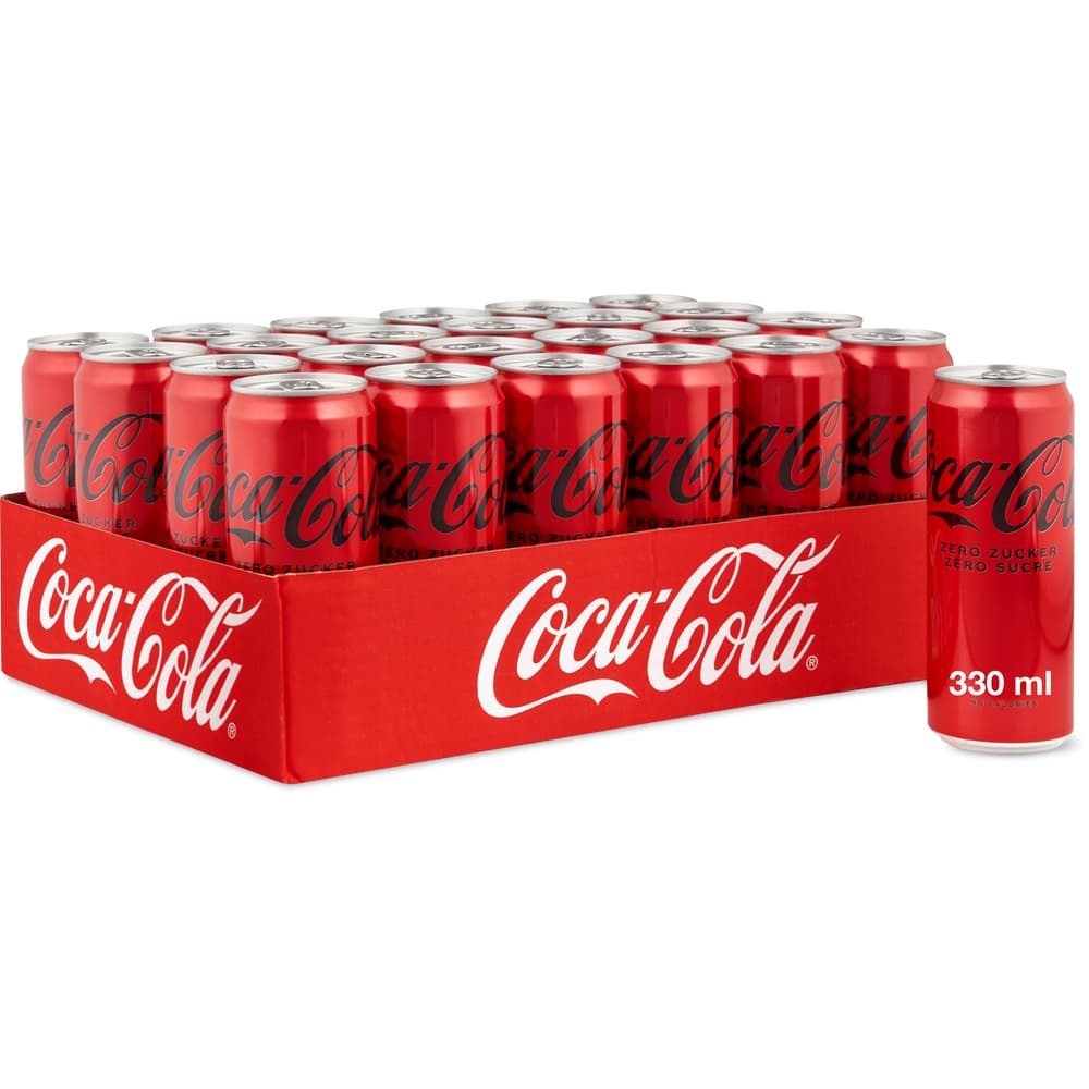 Coca-Cola Zero ohne Zuckerzusatz