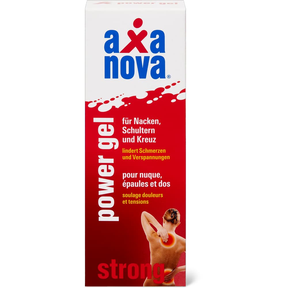 Axanova Gel für Nacken, Schultern und Kreuz Strong
