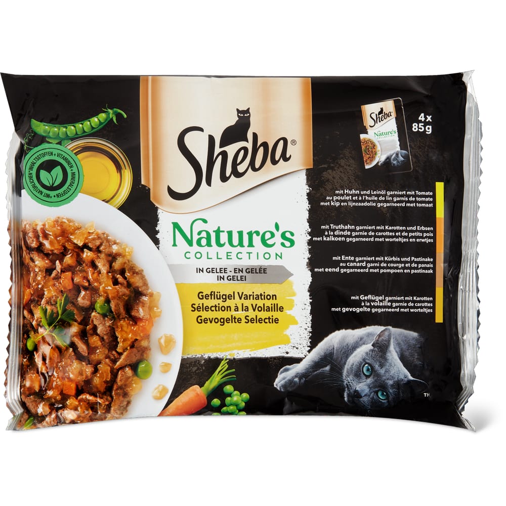 Sheba Nature's Häppchen in Gelée Geflügel