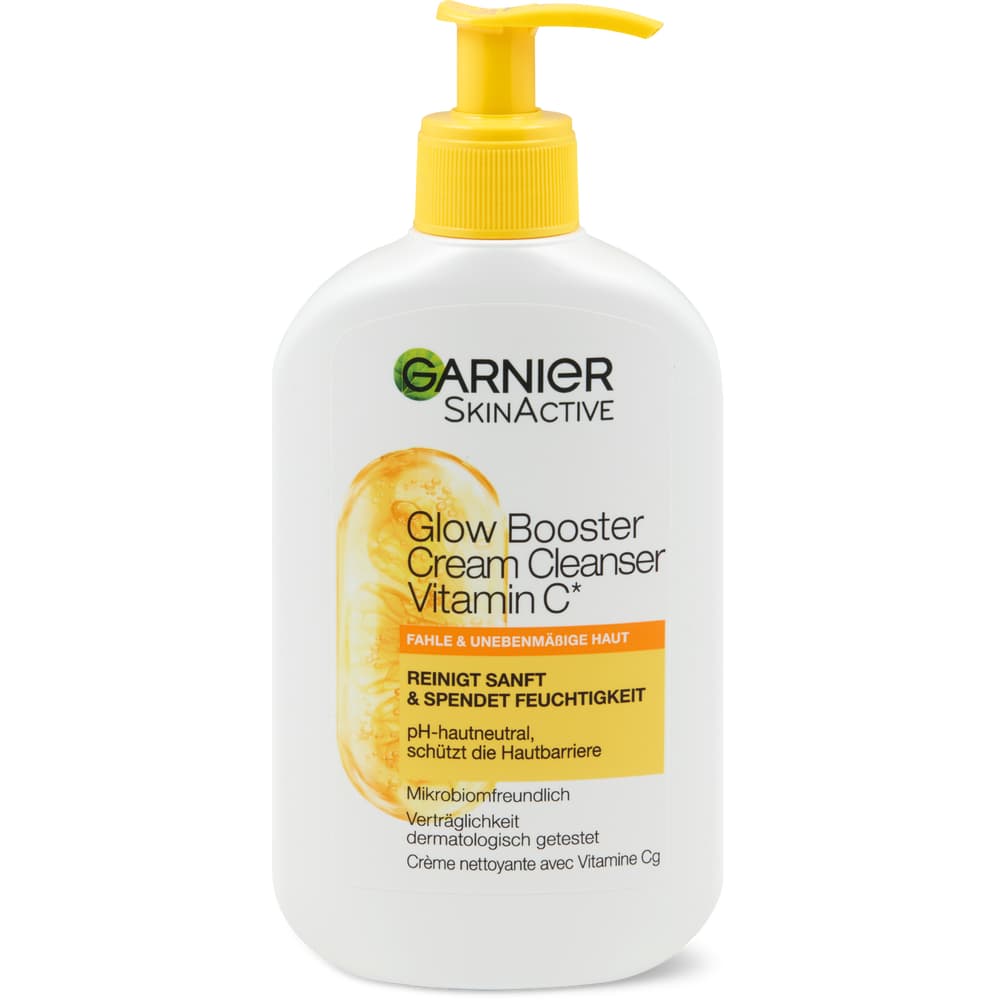Garnier SkinActive Vitamin C Glow Booster Cream Cleanser