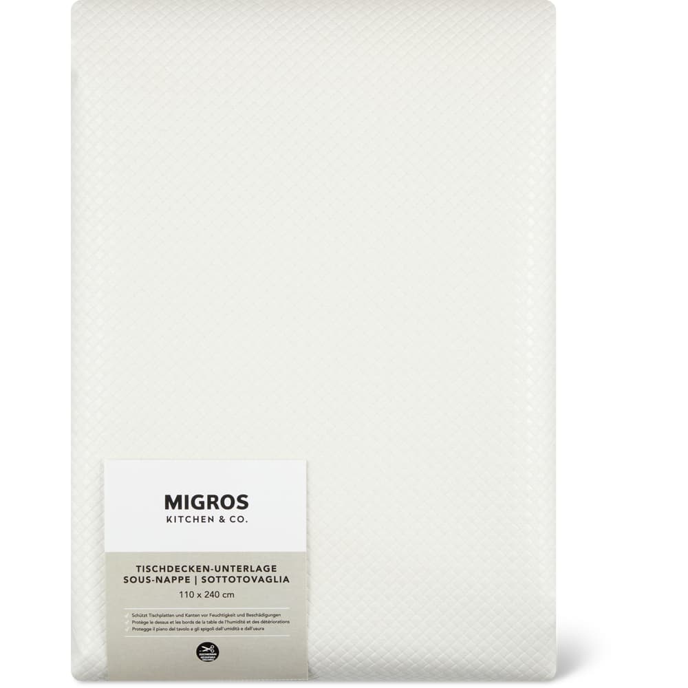 Cucina & Tavola · Tablecloth Underlay · Transparent, 110 x 240 cm