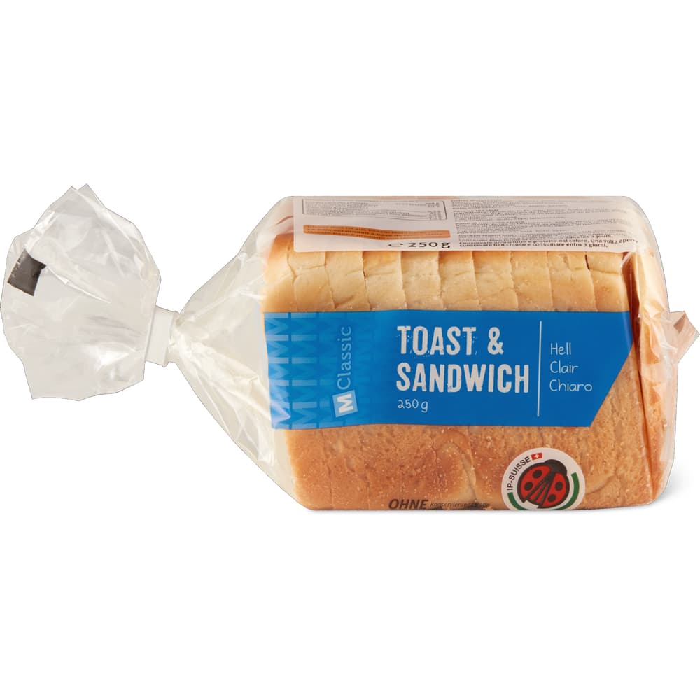 M-Classic IP-SUISSE Toastbrot hell in Schnitten Toast & Sandwich