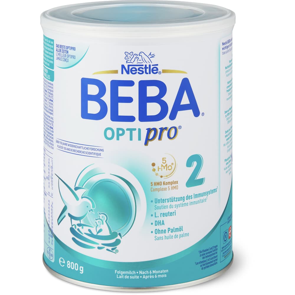 Nestlé Optipro 2 Folgemilch nach 6 Monaten